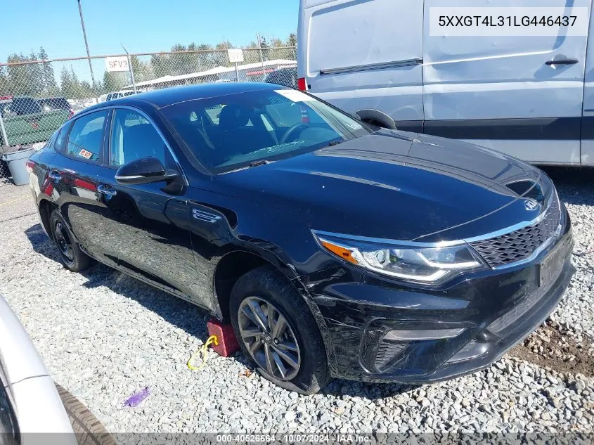 5XXGT4L31LG446437 2020 Kia Optima Lx