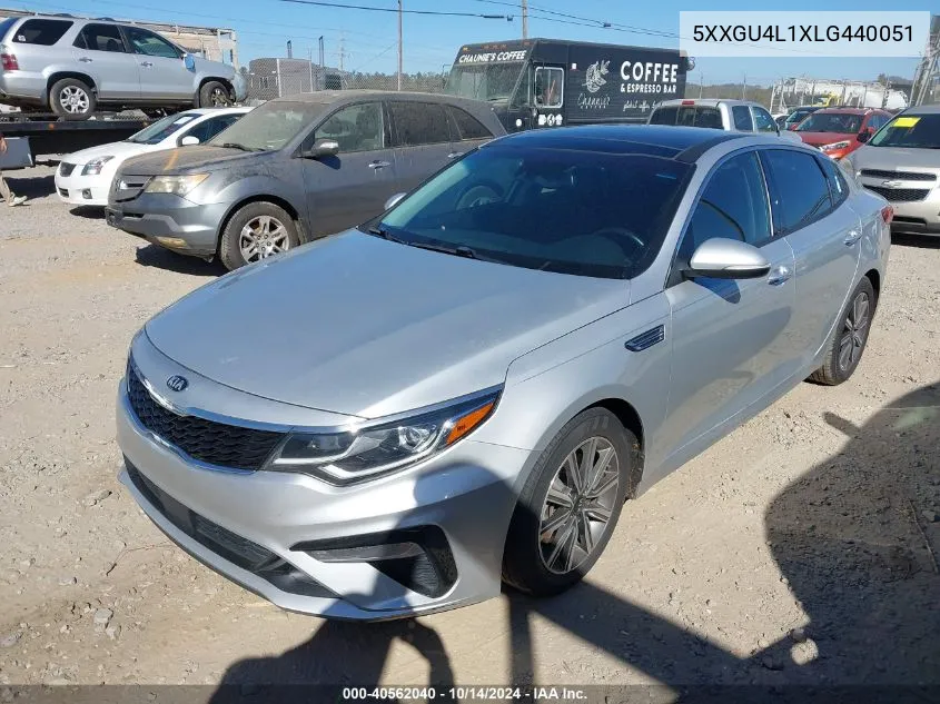 2020 Kia Optima Ex Premium VIN: 5XXGU4L1XLG440051 Lot: 40562040