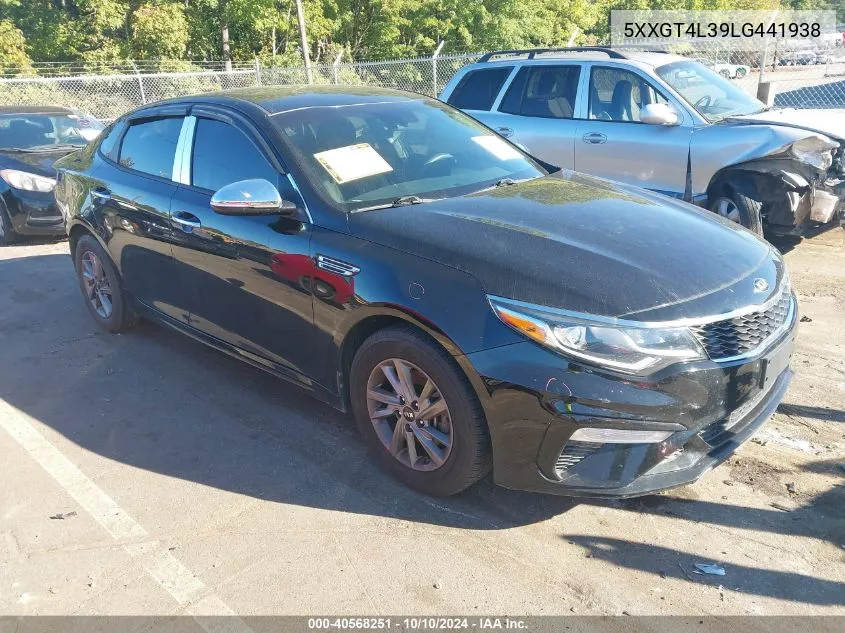 5XXGT4L39LG441938 2020 Kia Optima Lx