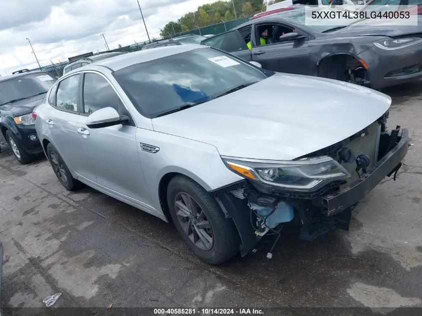 2020 Kia Optima Lx VIN: 5XXGT4L38LG440053 Lot: 40585281