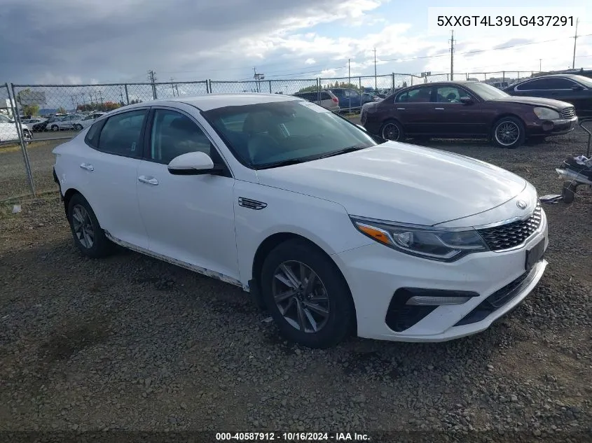 2020 Kia Optima Lx VIN: 5XXGT4L39LG437291 Lot: 40587912