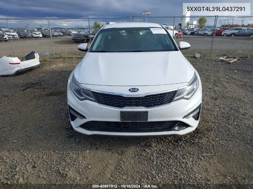 2020 Kia Optima Lx VIN: 5XXGT4L39LG437291 Lot: 40587912