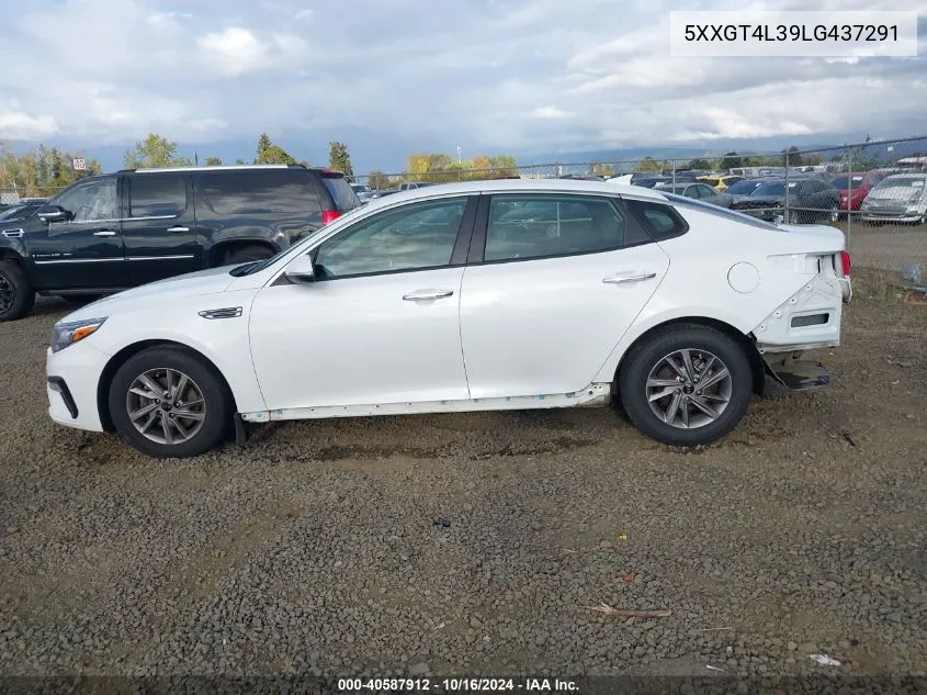 2020 Kia Optima Lx VIN: 5XXGT4L39LG437291 Lot: 40587912