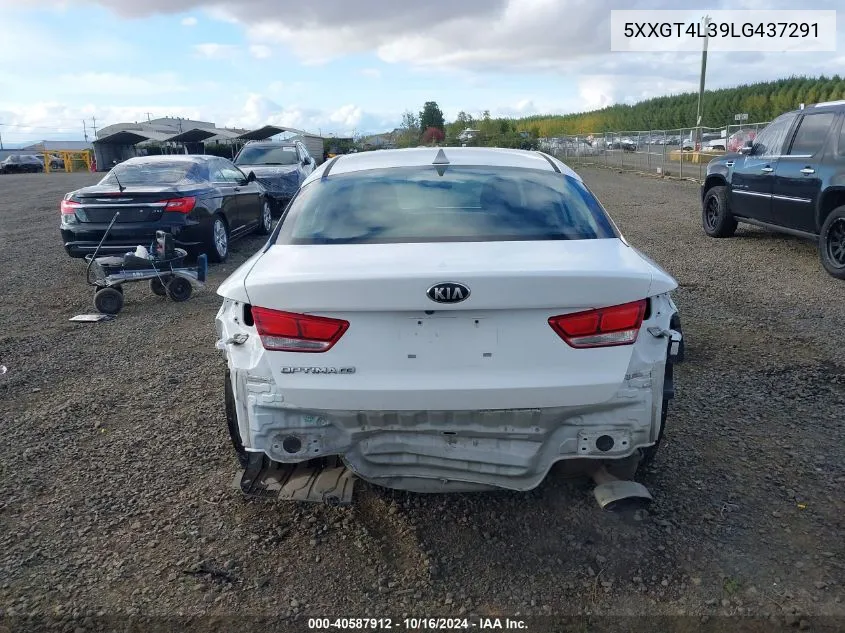 2020 Kia Optima Lx VIN: 5XXGT4L39LG437291 Lot: 40587912