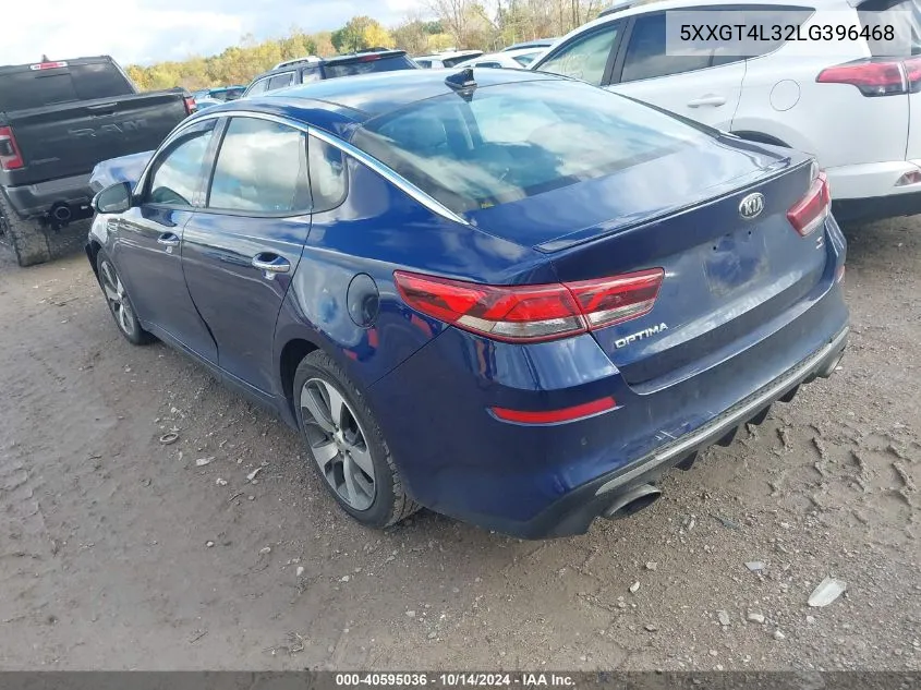 2020 Kia Optima S VIN: 5XXGT4L32LG396468 Lot: 40595036