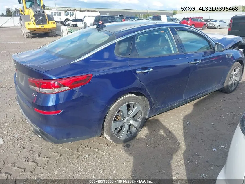 2020 Kia Optima S VIN: 5XXGT4L32LG396468 Lot: 40595036