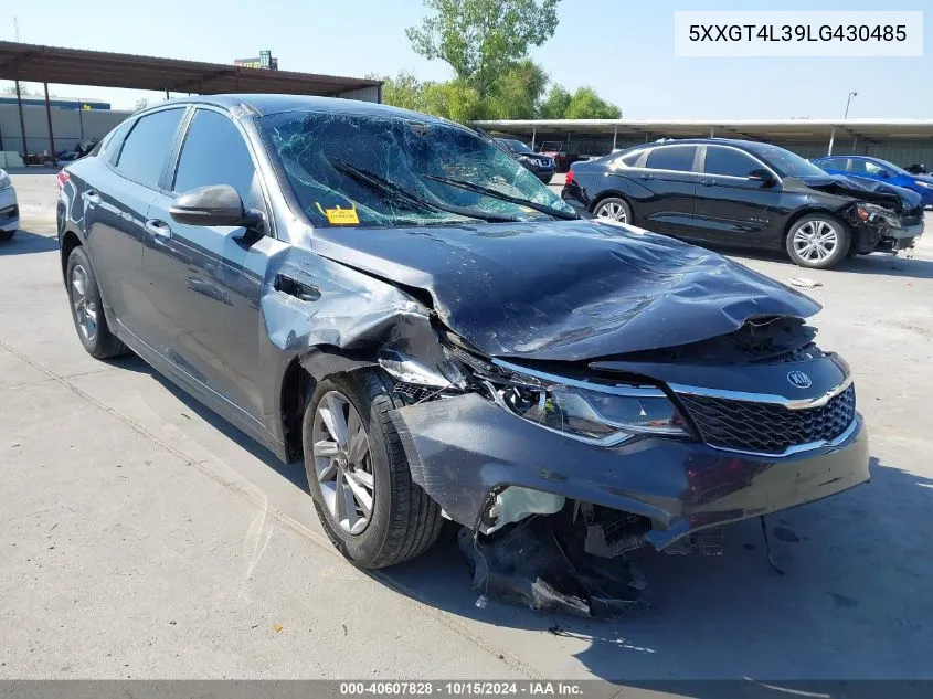 5XXGT4L39LG430485 2020 Kia Optima Lx