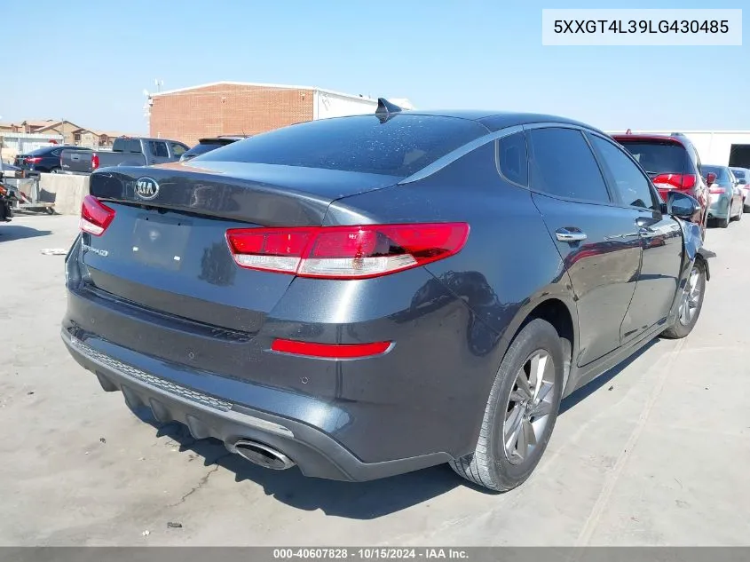 2020 Kia Optima Lx VIN: 5XXGT4L39LG430485 Lot: 40607828