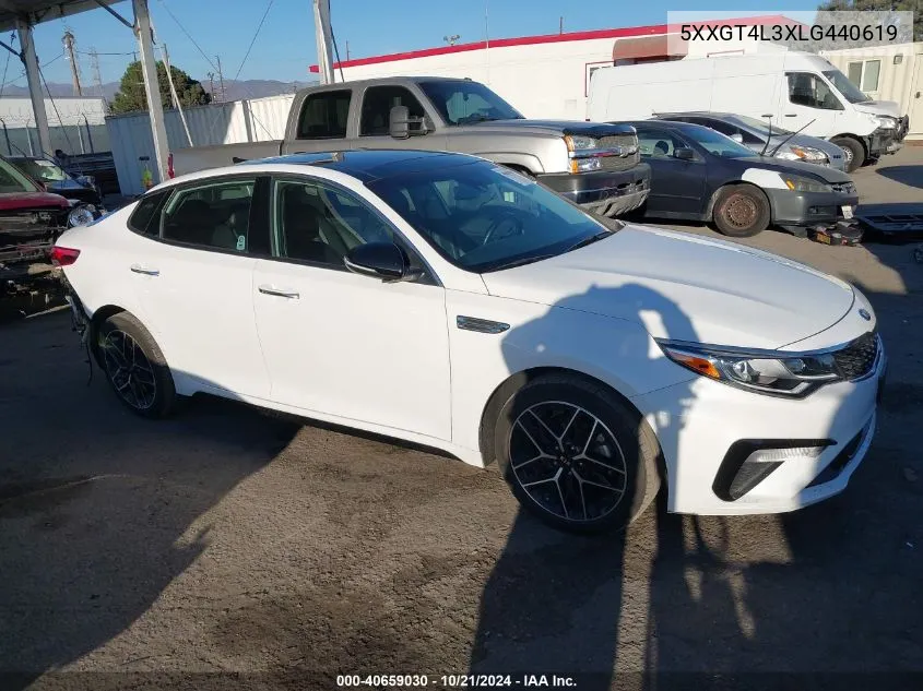 2020 Kia Optima Se VIN: 5XXGT4L3XLG440619 Lot: 40659030