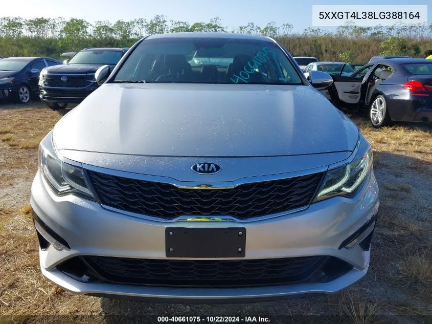 2020 Kia Optima Lx VIN: 5XXGT4L38LG388164 Lot: 40661075