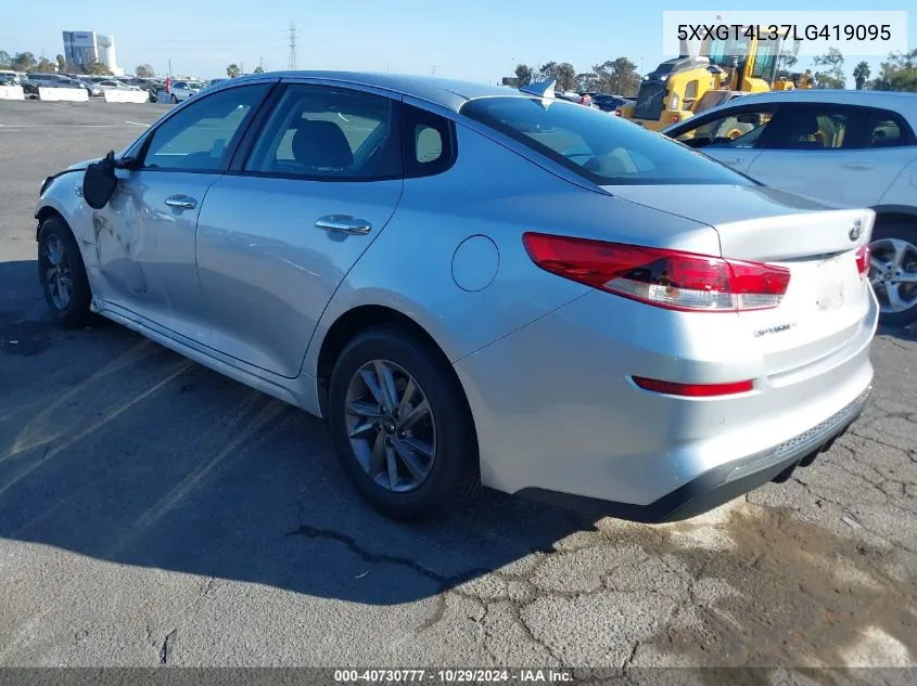 5XXGT4L37LG419095 2020 Kia Optima Lx