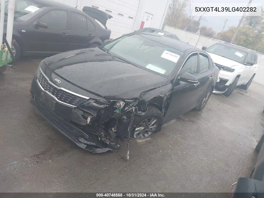 2020 Kia Optima Lx VIN: 5XXGT4L39LG402282 Lot: 40748568