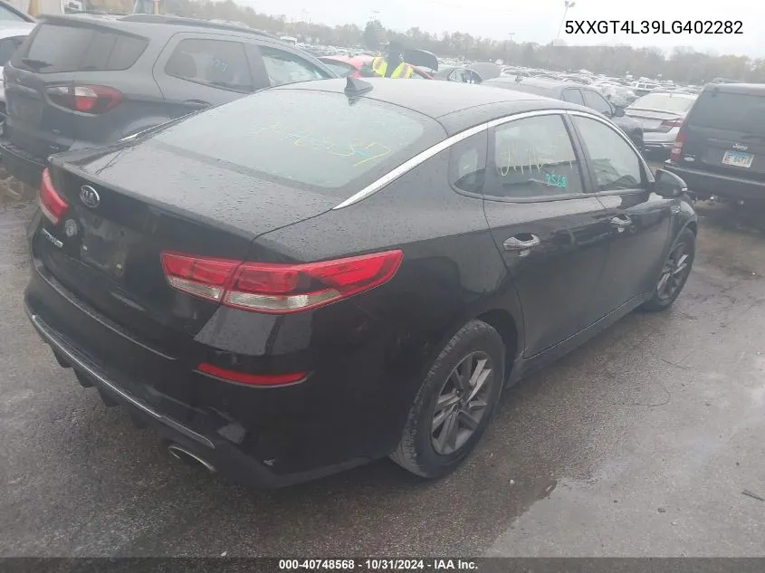 2020 Kia Optima Lx VIN: 5XXGT4L39LG402282 Lot: 40748568