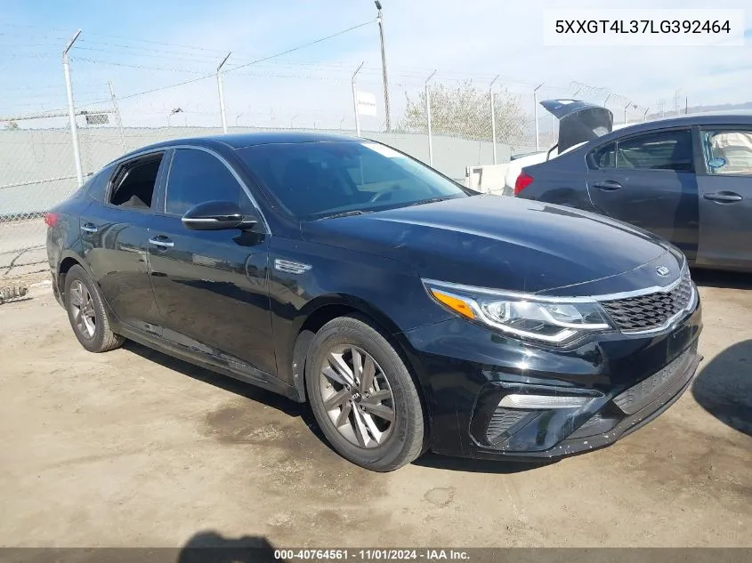 2020 Kia Optima Lx VIN: 5XXGT4L37LG392464 Lot: 40764561