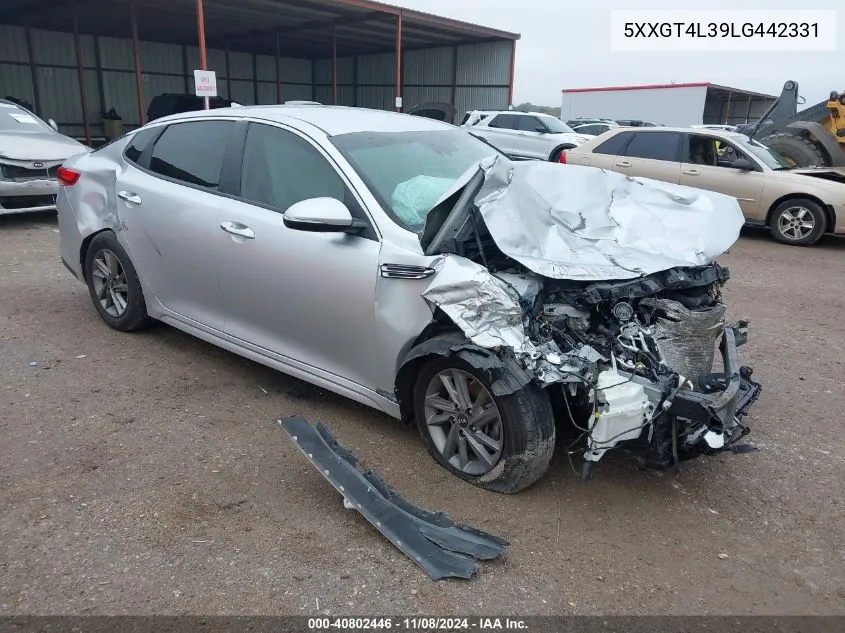 2020 Kia Optima Lx VIN: 5XXGT4L39LG442331 Lot: 40802446