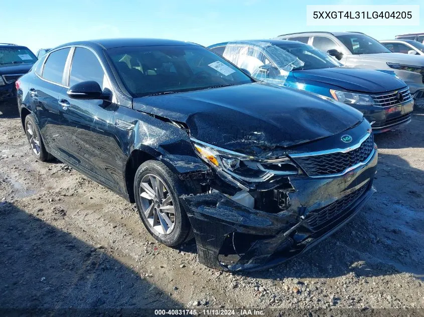 5XXGT4L31LG404205 2020 Kia Optima Lx