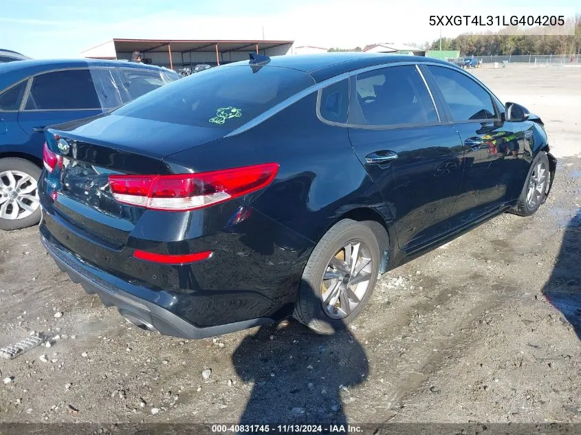 5XXGT4L31LG404205 2020 Kia Optima Lx