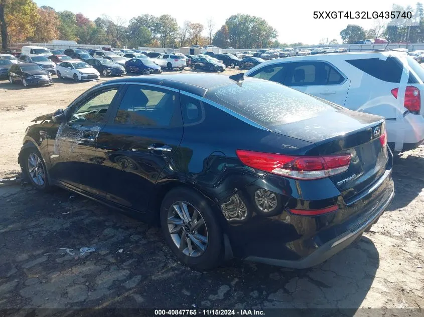 5XXGT4L32LG435740 2020 Kia Optima Lx