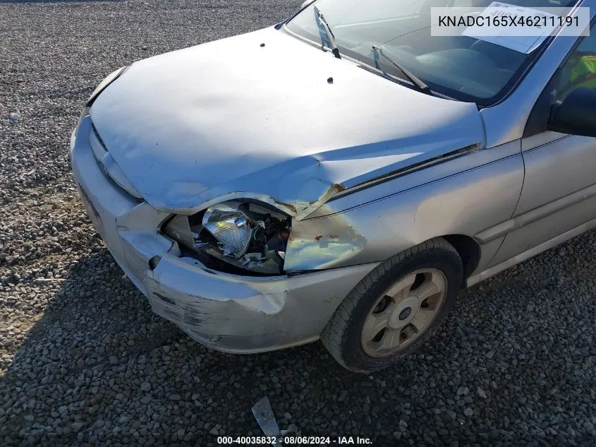 KNADC165X46211191 2004 Kia Rio Cinco