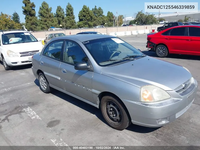 KNADC125546339859 2004 Kia Rio