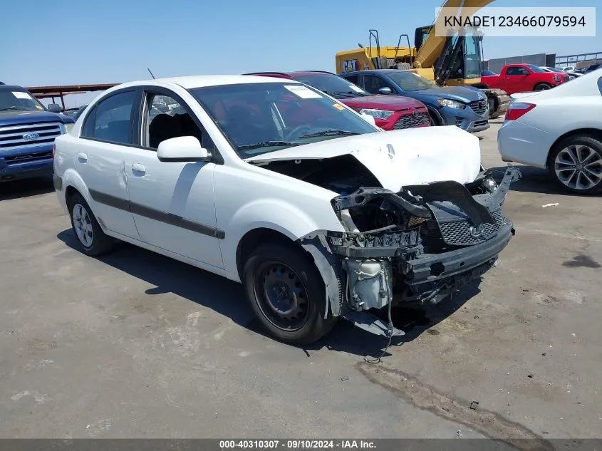 KNADE123466079594 2006 Kia Rio