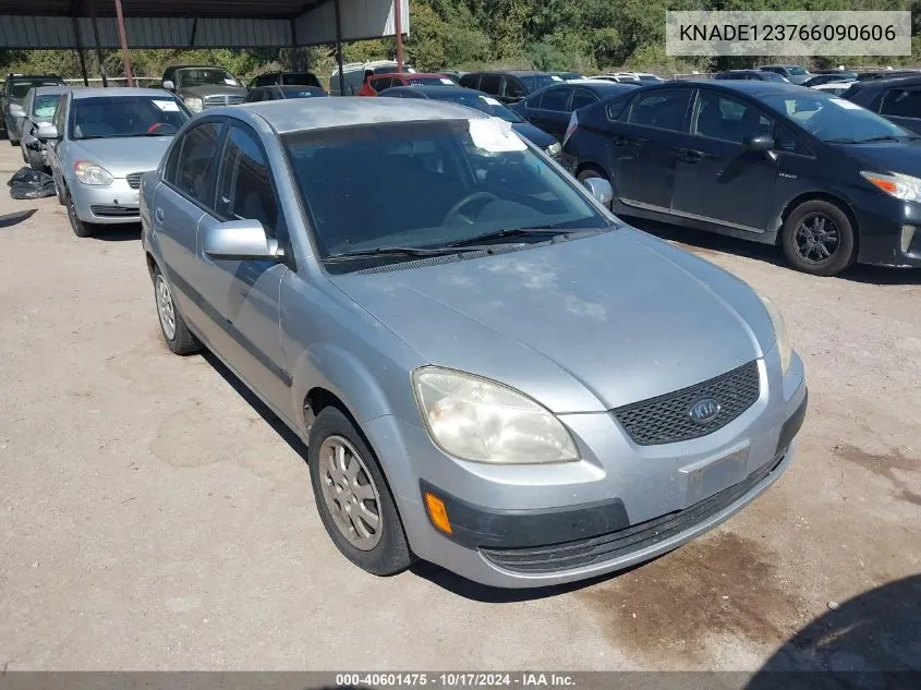 KNADE123766090606 2006 Kia Rio Lx