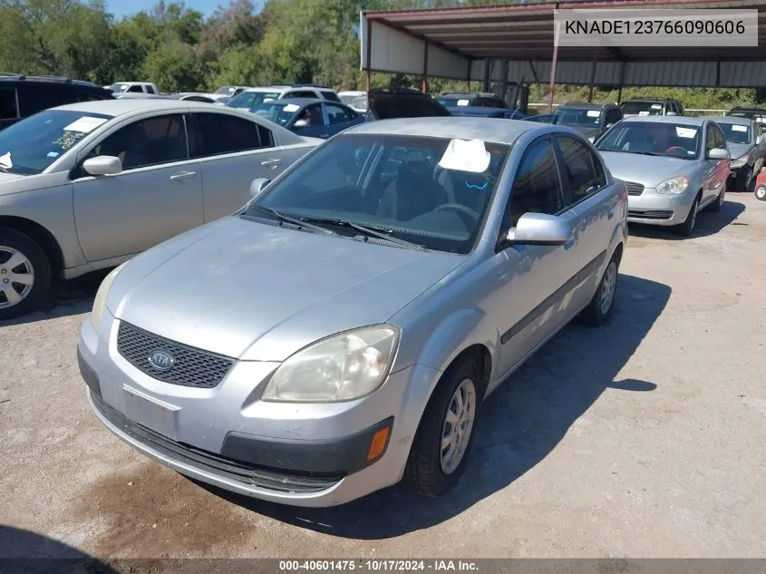 KNADE123766090606 2006 Kia Rio Lx