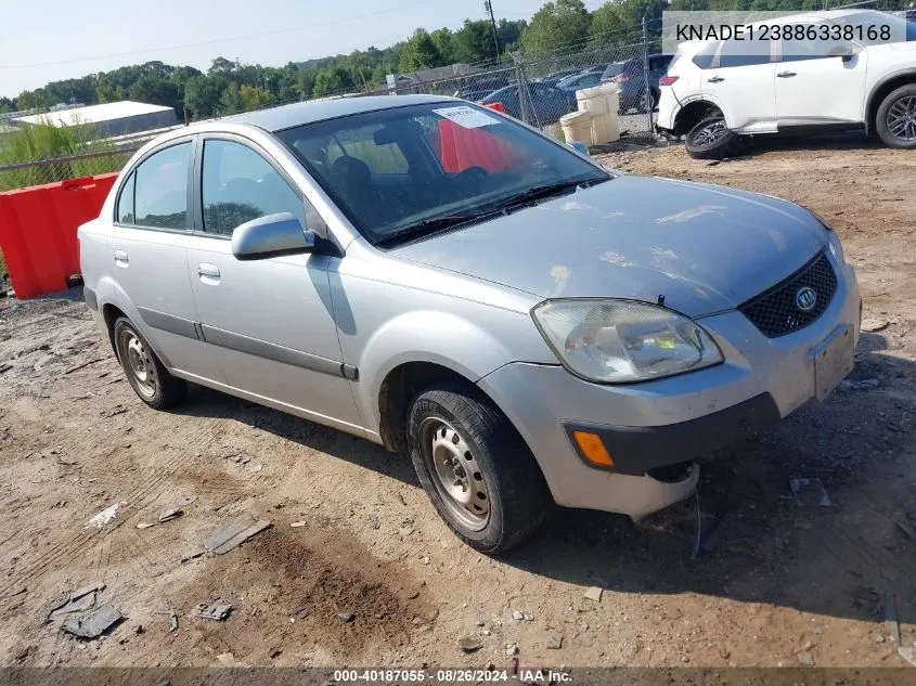 2008 Kia Rio VIN: KNADE123886338168 Lot: 40187055