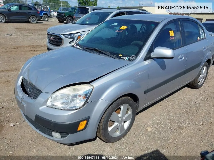 KNADE223696552695 2009 Kia Rio Sx