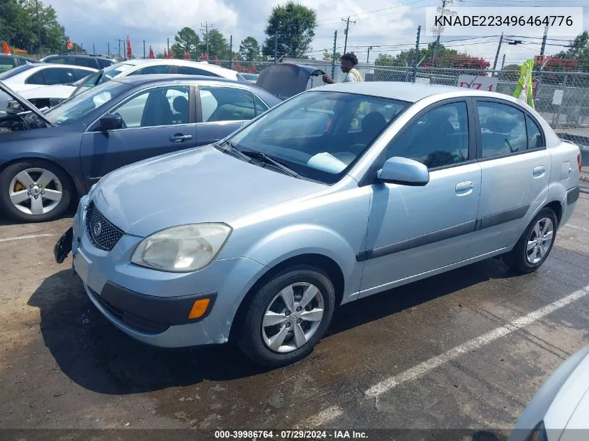 KNADE223496464776 2009 Kia Rio Lx