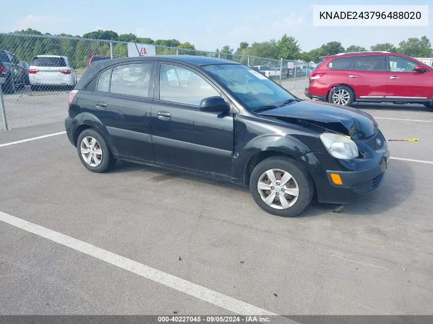 KNADE243796488020 2009 Kia Rio5 Lx