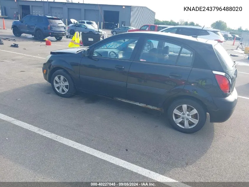 KNADE243796488020 2009 Kia Rio5 Lx