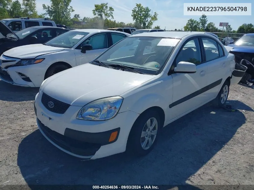 KNADE223796504798 2009 Kia Rio Lx