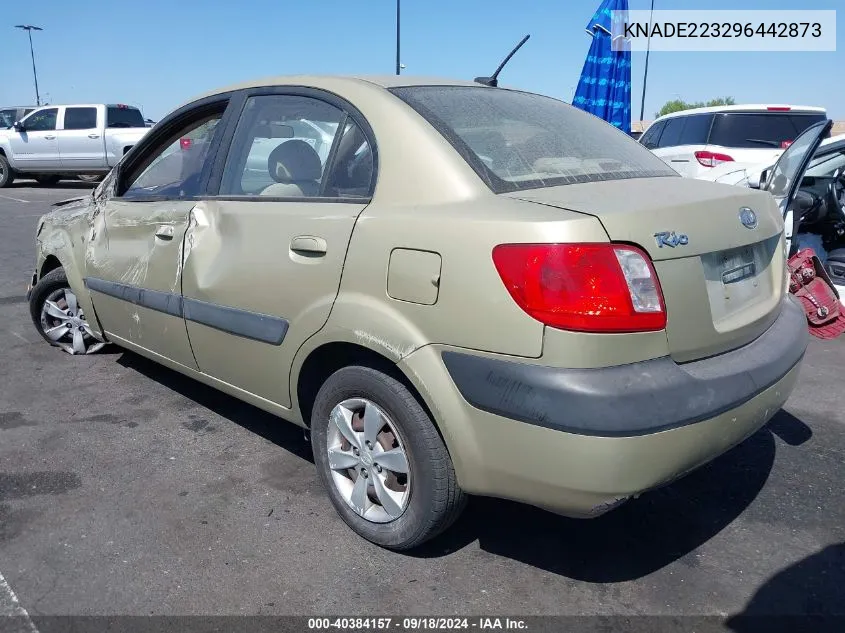 KNADE223296442873 2009 Kia Rio Lx