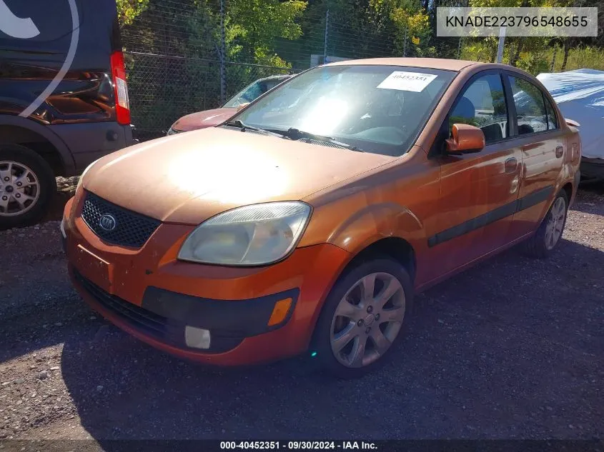 KNADE223796548655 2009 Kia Rio Sx