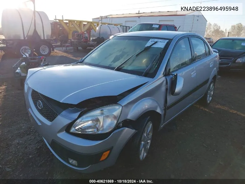 KNADE223896495948 2009 Kia Rio Sx