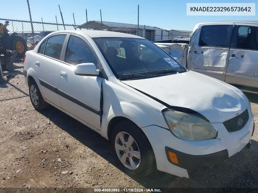 2009 Kia Rio Lx VIN: KNADE223296573642 Lot: 40883993