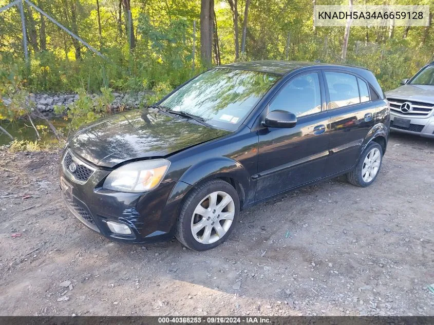 2010 Kia Rio5 Sx VIN: KNADH5A34A6659128 Lot: 40368253