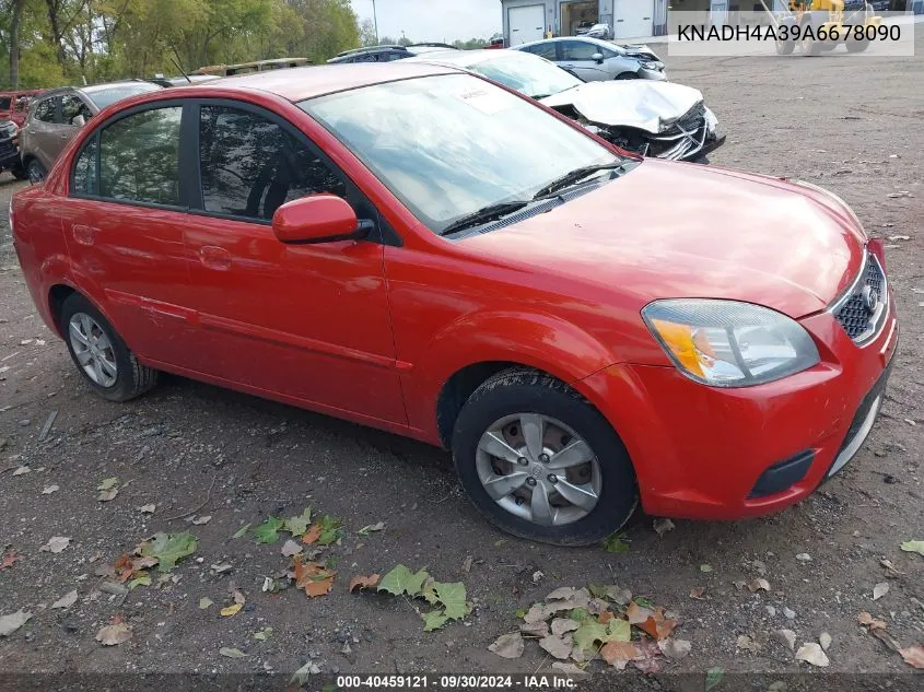 2010 Kia Rio Lx/Sx VIN: KNADH4A39A6678090 Lot: 40459121