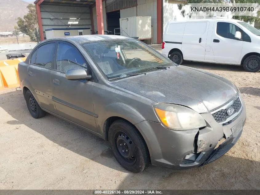 KNADH4A39B6910740 2011 Kia Rio Lx