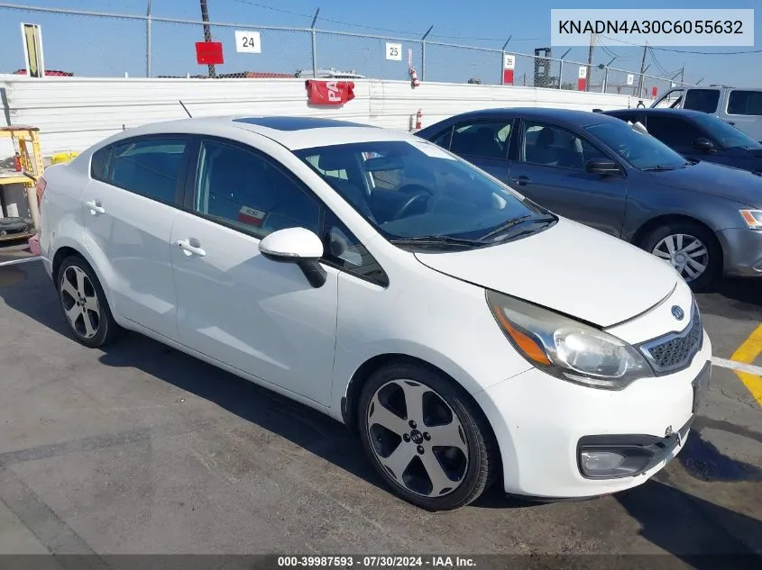 KNADN4A30C6055632 2012 Kia Rio Sx