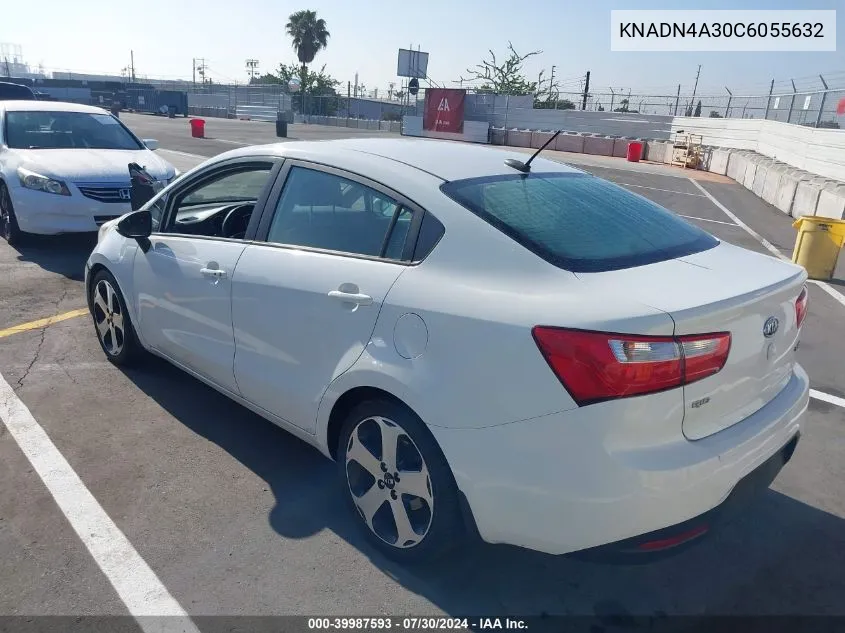 KNADN4A30C6055632 2012 Kia Rio Sx