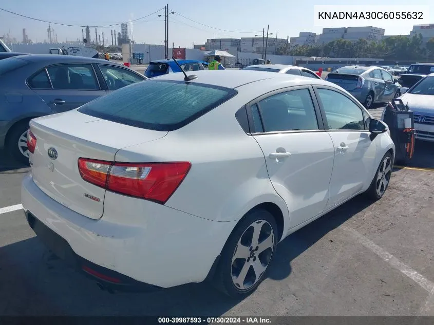 KNADN4A30C6055632 2012 Kia Rio Sx