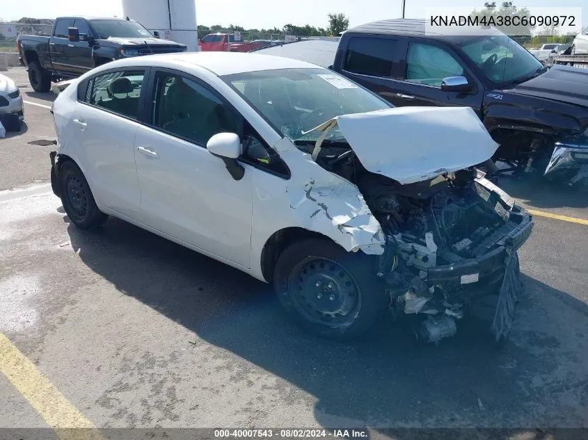 KNADM4A38C6090972 2012 Kia Rio Lx