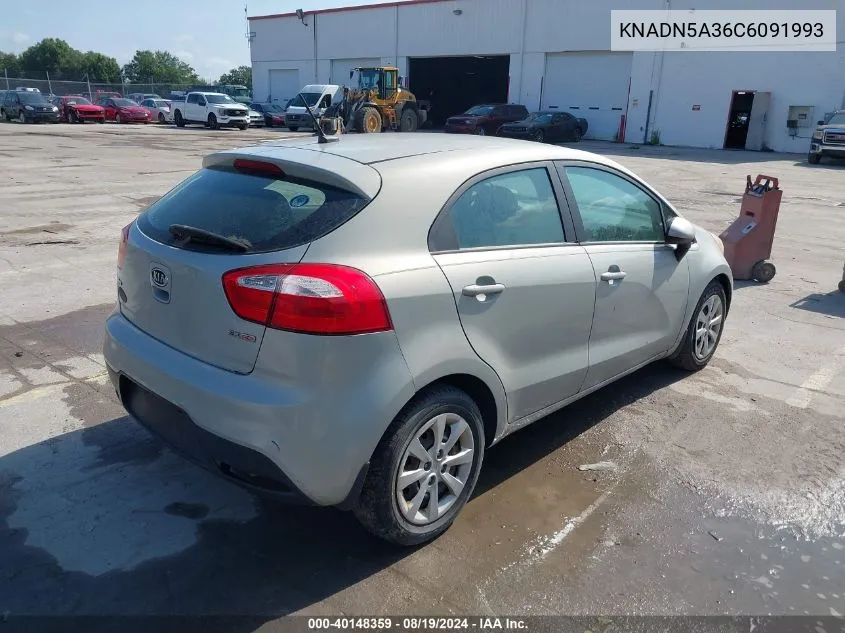 KNADN5A36C6091993 2012 Kia Rio5 Ex