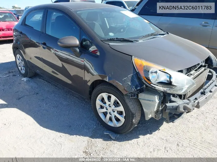 KNADN5A32C6011783 2012 Kia Rio5 Ex