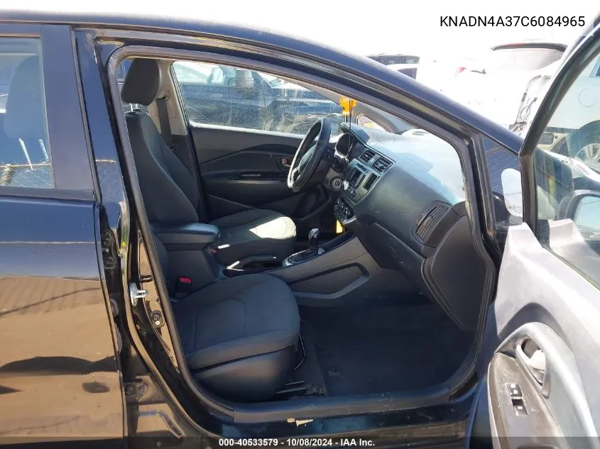 KNADN4A37C6084965 2012 Kia Rio Sx