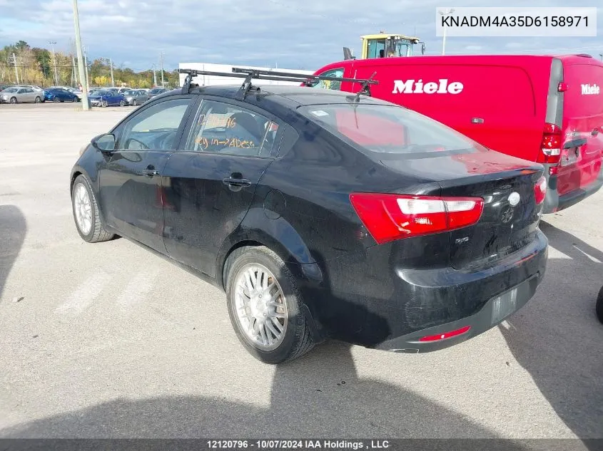 KNADM4A35D6158971 2013 Kia Rio