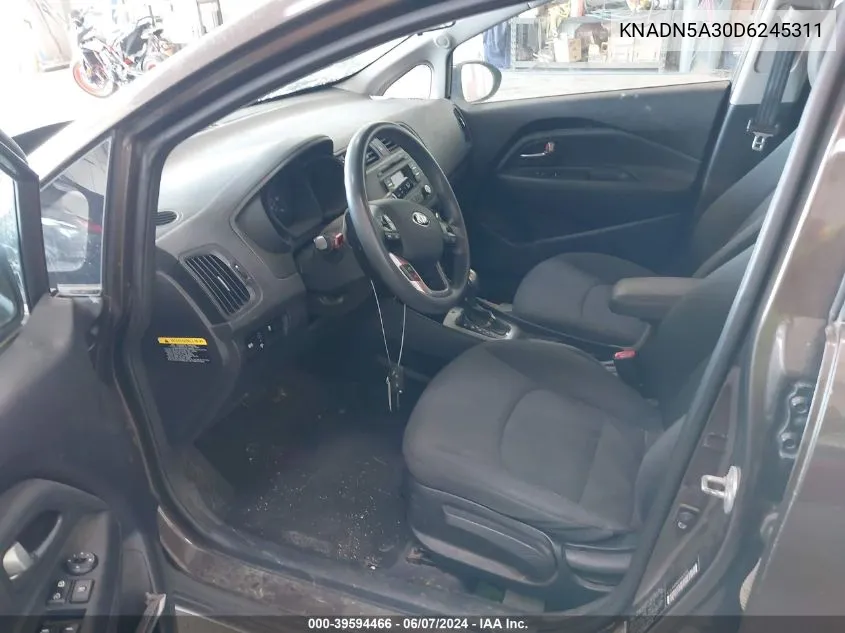 KNADN5A30D6245311 2013 Kia Rio Ex