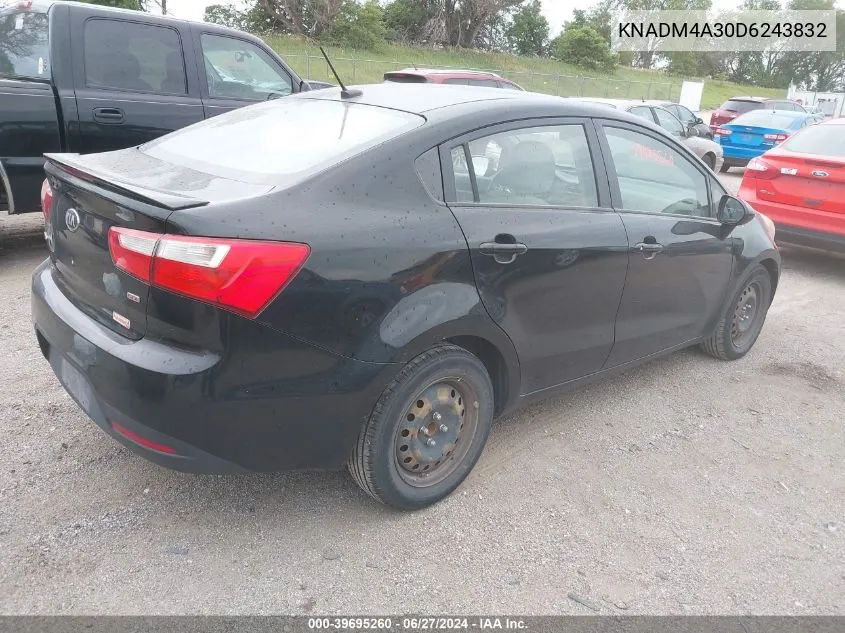 KNADM4A30D6243832 2013 Kia Rio Lx